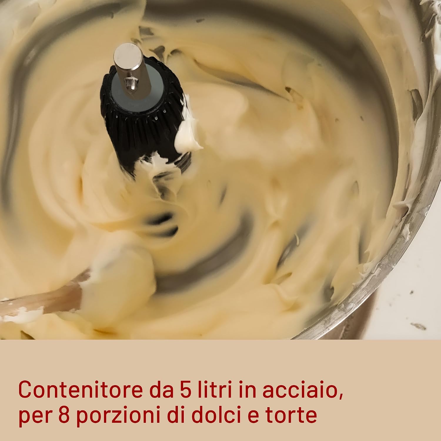 Imetec Cakelover – Impastatrice planetaria 5L 1500W