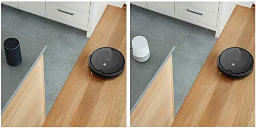 iRobot Roomba 692 Robot Aspirapolvere Con Connessione Wi Fi, Adatto A Pavimenti E Tappeti, Sistema Di Pulizia Ad Alte Prestazioni Con Dirt Detect, Smart Home E Controllo Con App, Grigio Scuro : Casa e cucina