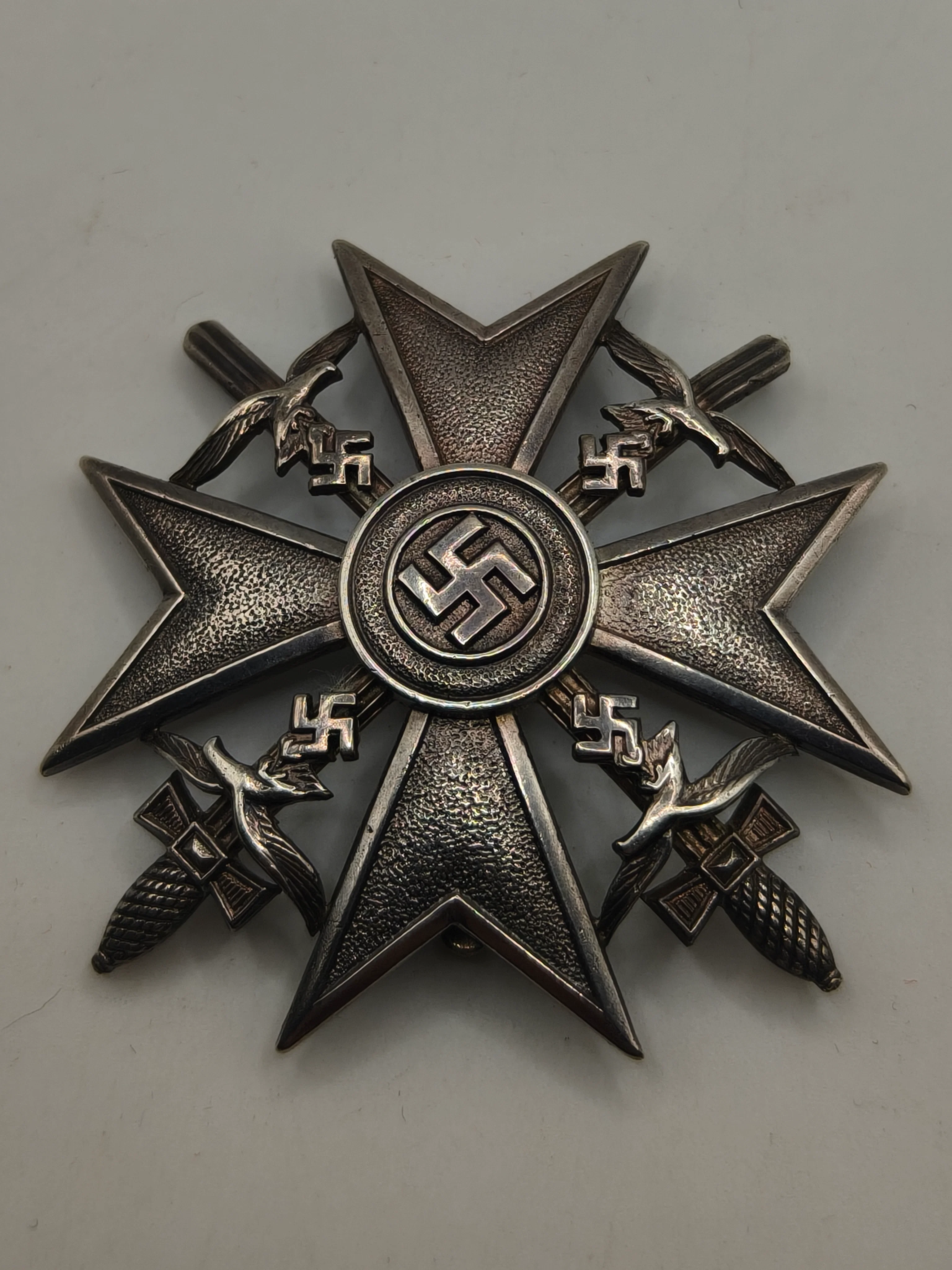 Legion Condor Spanish Cross with swords. Spanish civil war. German volunteers.