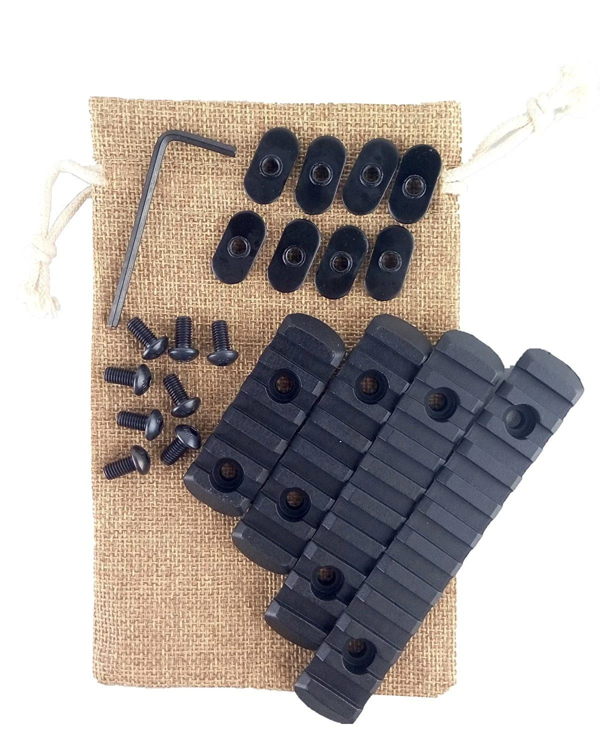 Polymer Rail Section Kit for Handguards L2 L3 L4 L5 Sizes