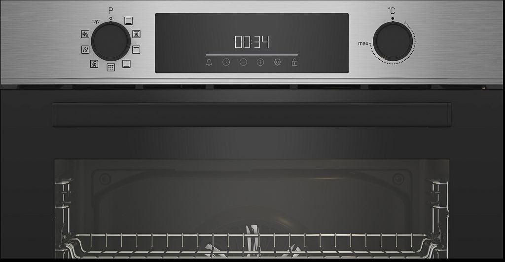 Backofen Pyrolyse Edelstahl Kindersicherung Elektroniksteuerung BBIE113N1XMP