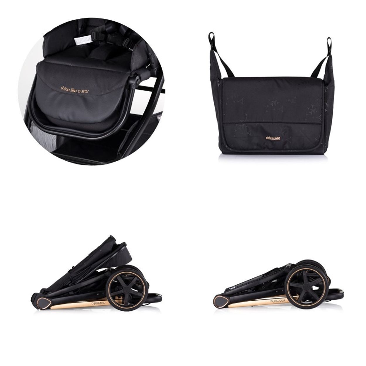 Kombi-Kinderwagen Kombikinderwagen 3in1 Marbella