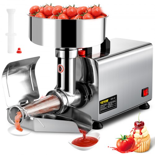 Tomatenpresse Passiergerät 370W elektrische Tomatenpresse Rostfreier Stahl