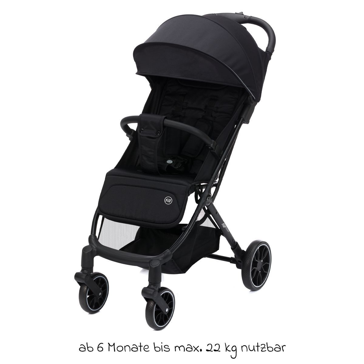 Kinder-Buggy Fill Rover - Schwarz