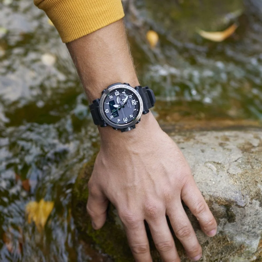 Orologio Casio Pro Trek PRW-6600YB-3ER radiocontrollato canvas verde