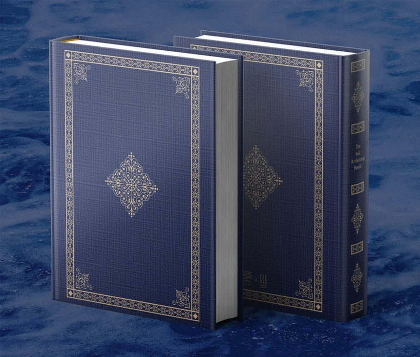 Dominant Industry The Ink Archiving Book 'A log of Atlantis' Color Swatch Book