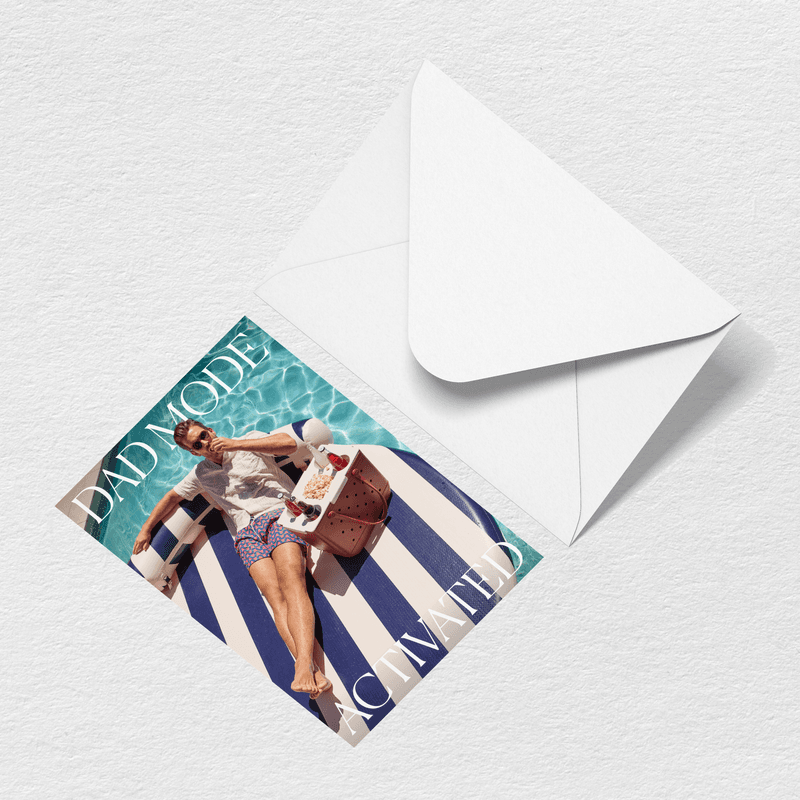 Father’s Day Dad Mode Greeting Card