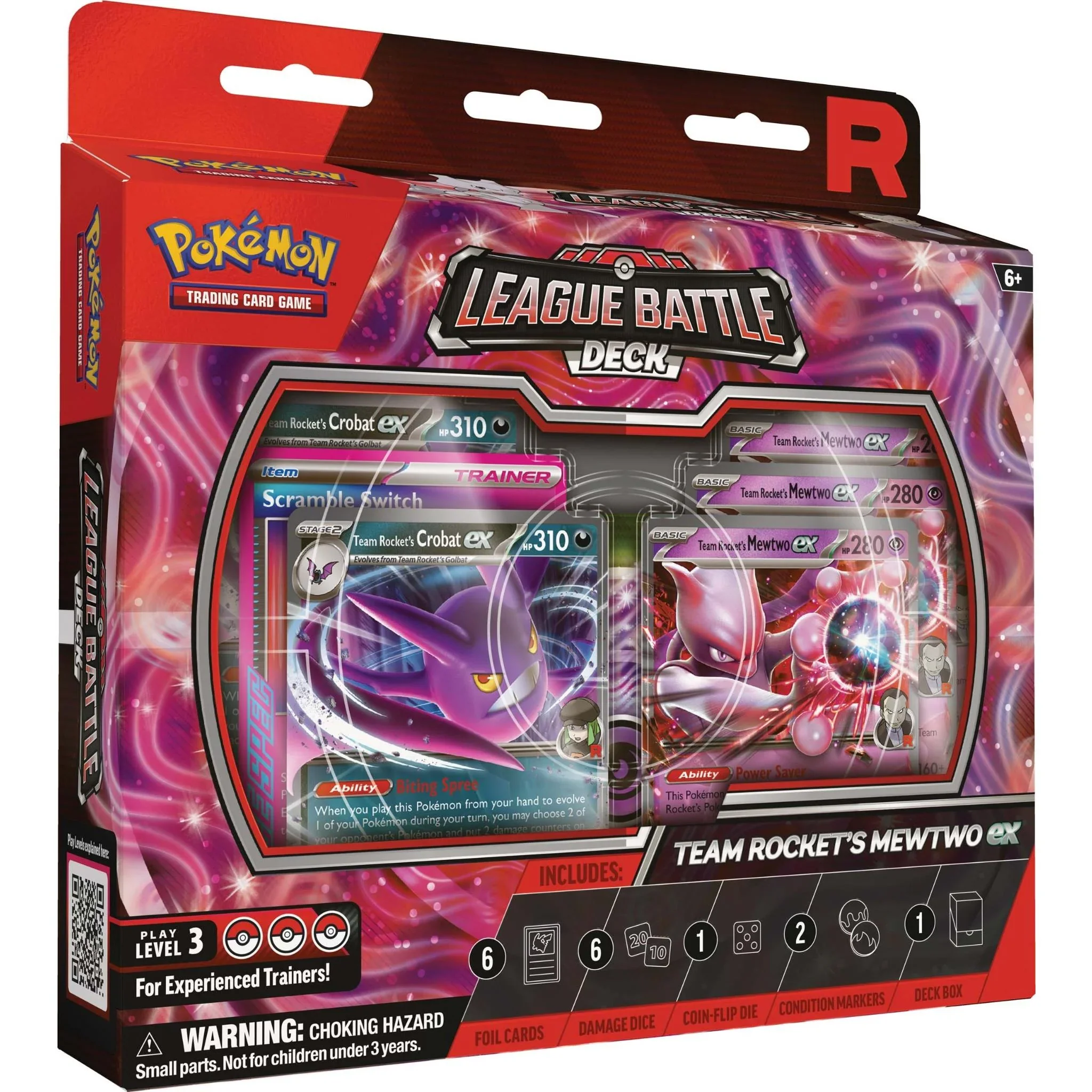Pokémon TCG: Team Rocket’s Mewtwo ex League Battle Deck