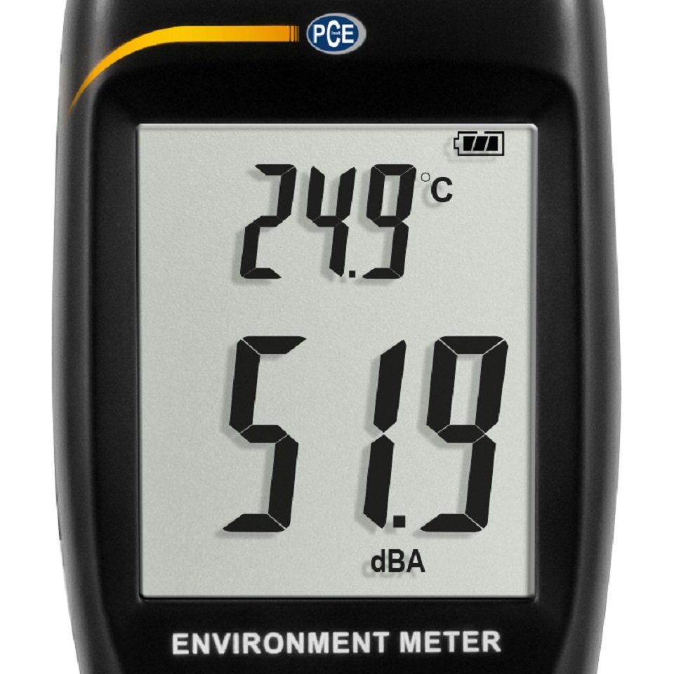 Wetterstation Umweltmessgerät PCE-EM 883, Messung von Schall, Lichtstärke, uvm.