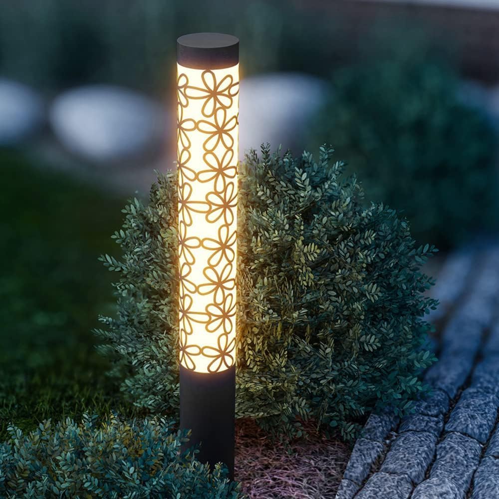 Moderne wasserdichte LED-Rasenlichter, 78,7 cm, für den Außenbereich, IP55-bewertet, stilvolle Gartenleuchten für Terrasse, Terrasse und Landschaftsbeleuchtung.