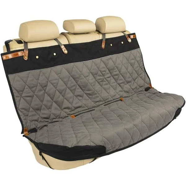 Solvit 62446 Premium Extra Wide Bench Seat Cover, Grey