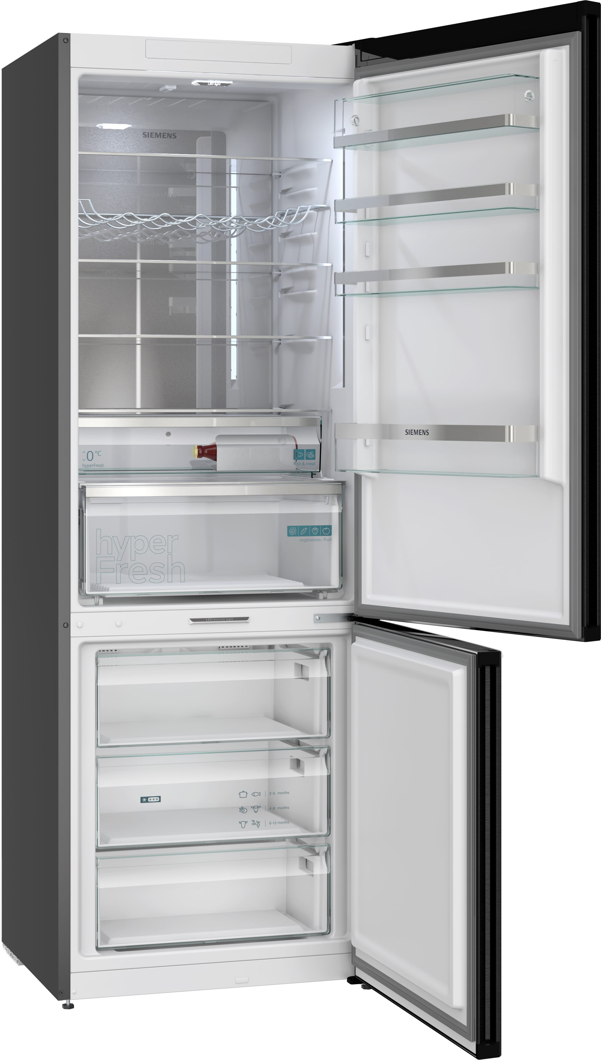 Kühl-/Gefrierkombination iQ500 KG49NAXCG