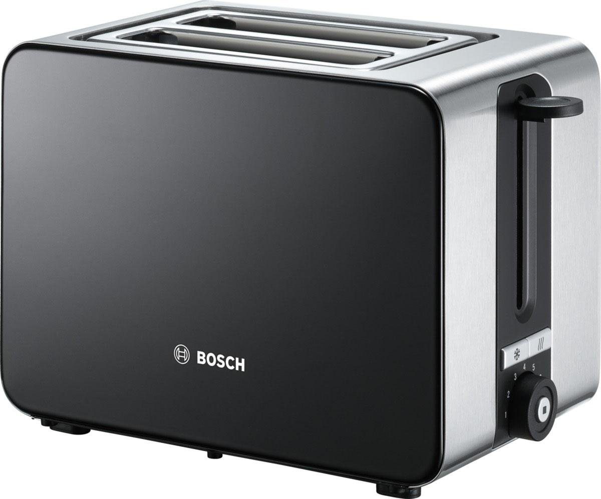 Toaster ComfortLine TAT7203, integrierter Edelstahl-Brötchenaufsatz