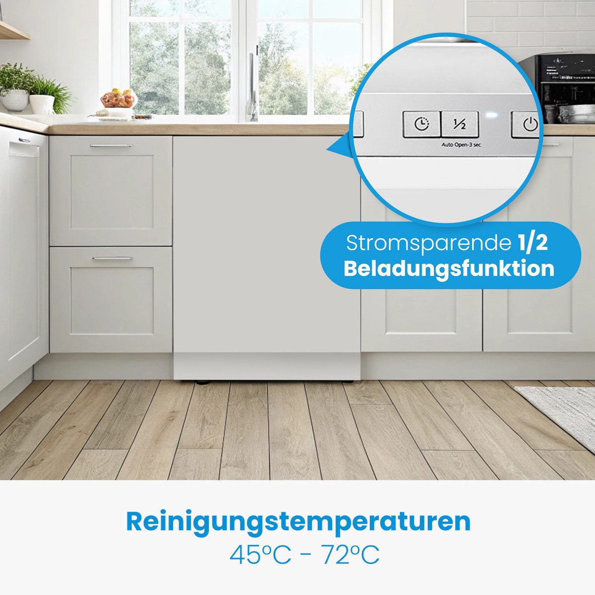 vollintegrierbarer Geschirrspüler GSPE 7421 VI