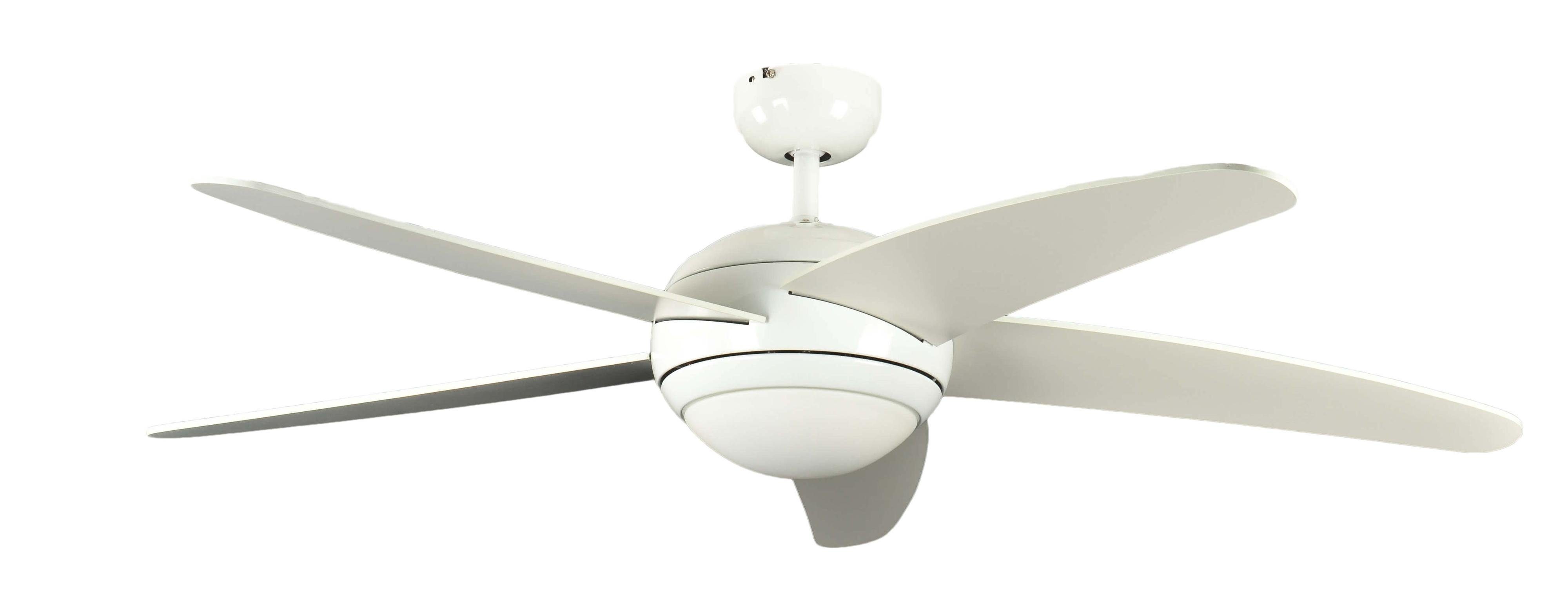 Deckenventilator Deckenventilator Melton Weiß mit Licht