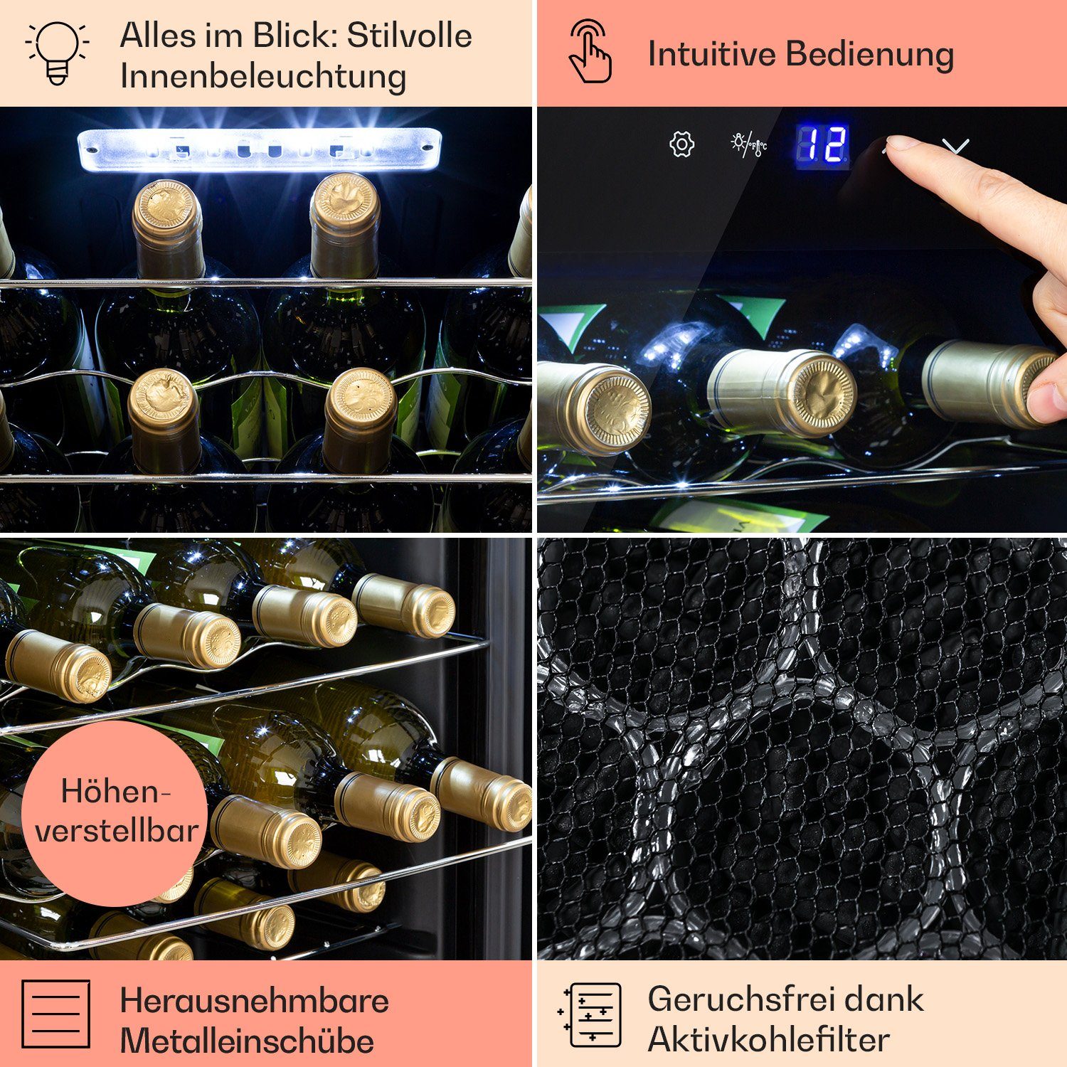 Weinkühlschrank Shiraz 20 Uno