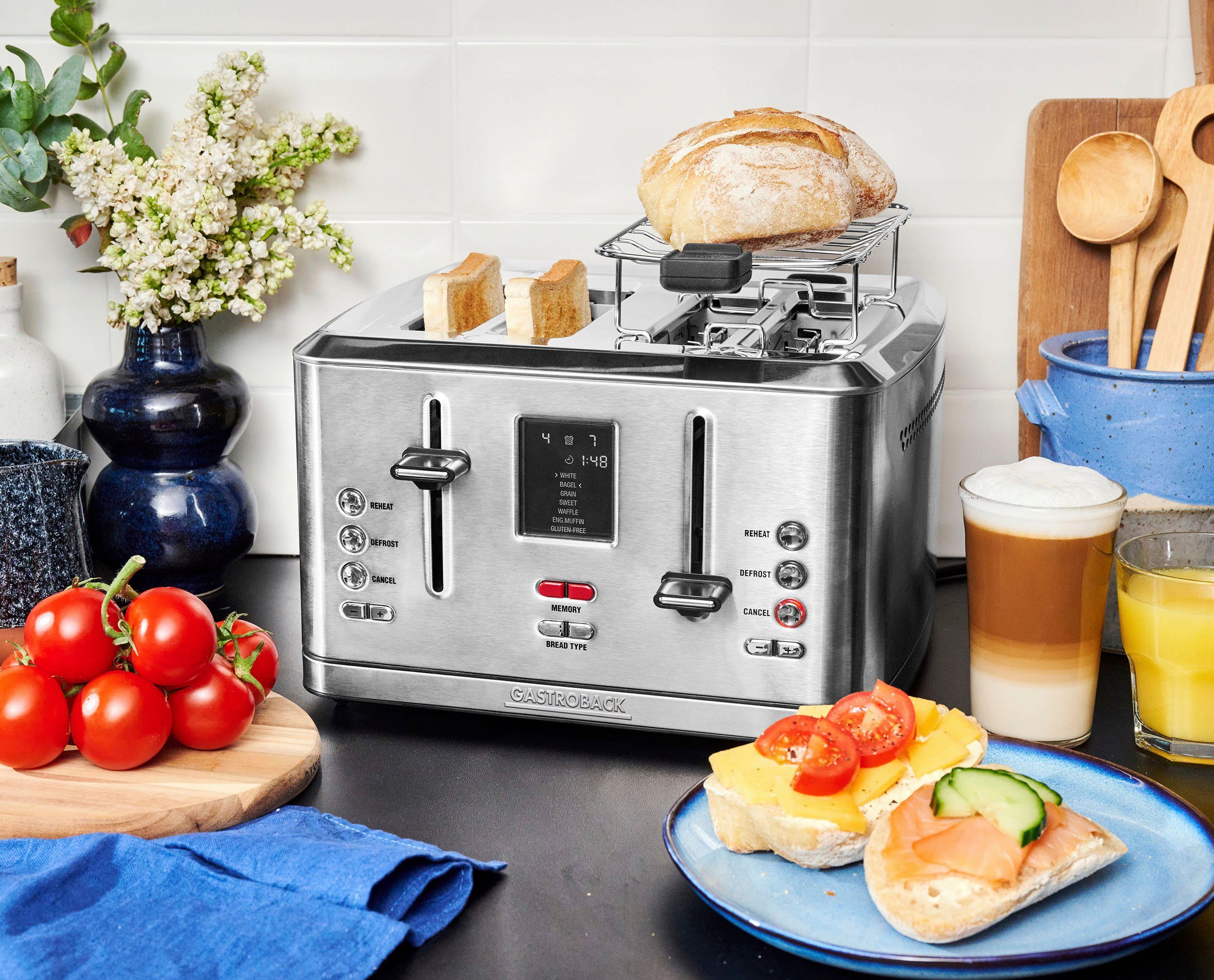Toaster 42396 Design Digital 4S