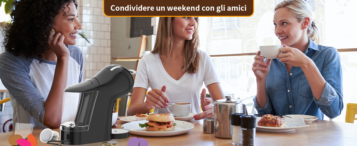Macchina da caffè 5 in 1
