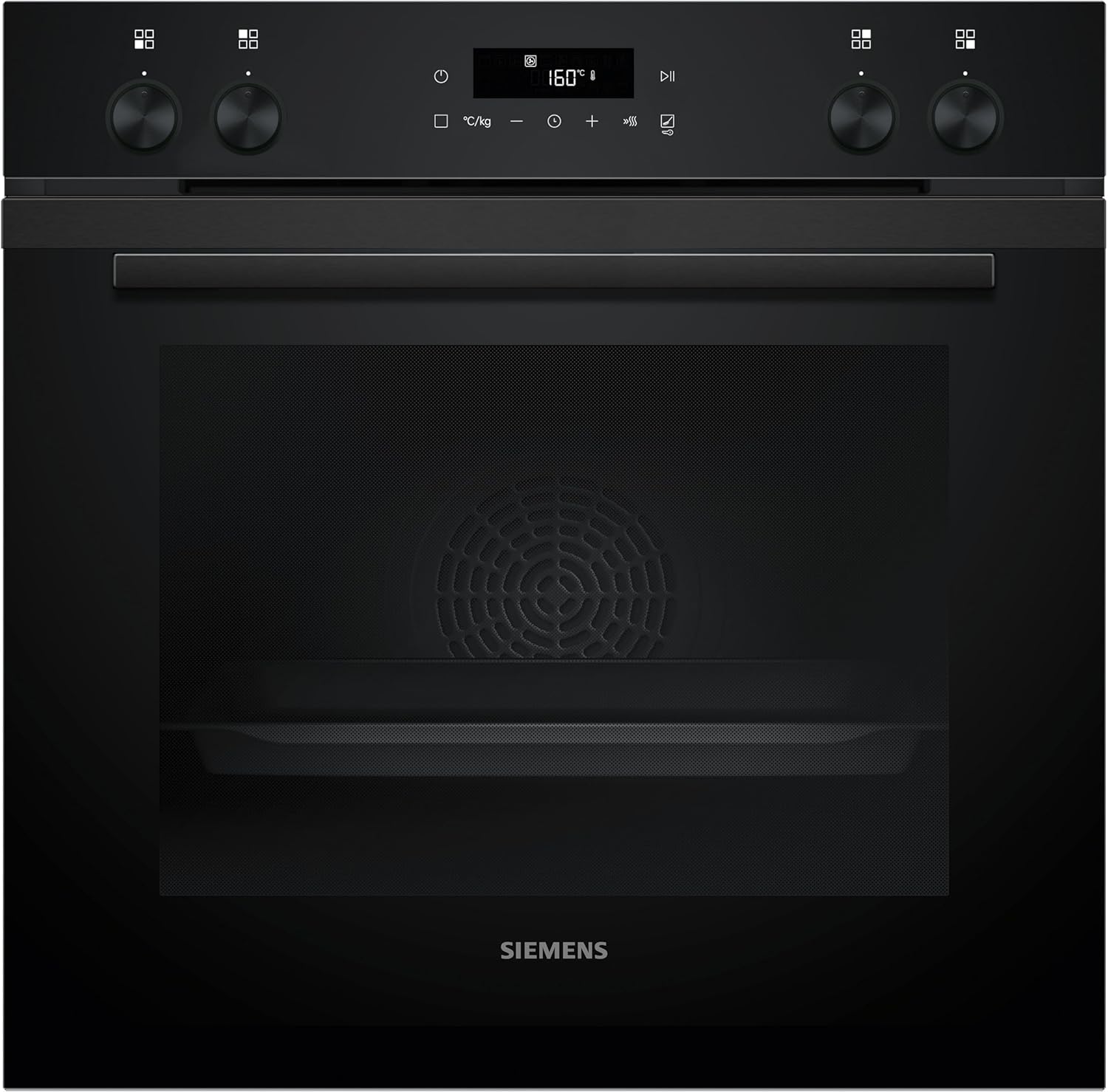 Siemens EQ522IA01, Einbauherd-Set, Bestehend aus HE517GBS4 Herd, 60 x 60 cm, 3D Hei?luft, Selbstreinigung, Clip Auszug & EI645CFB6E Induktionskochfeld, Br?terzone, powerBoost, Edelstahl Rahmen