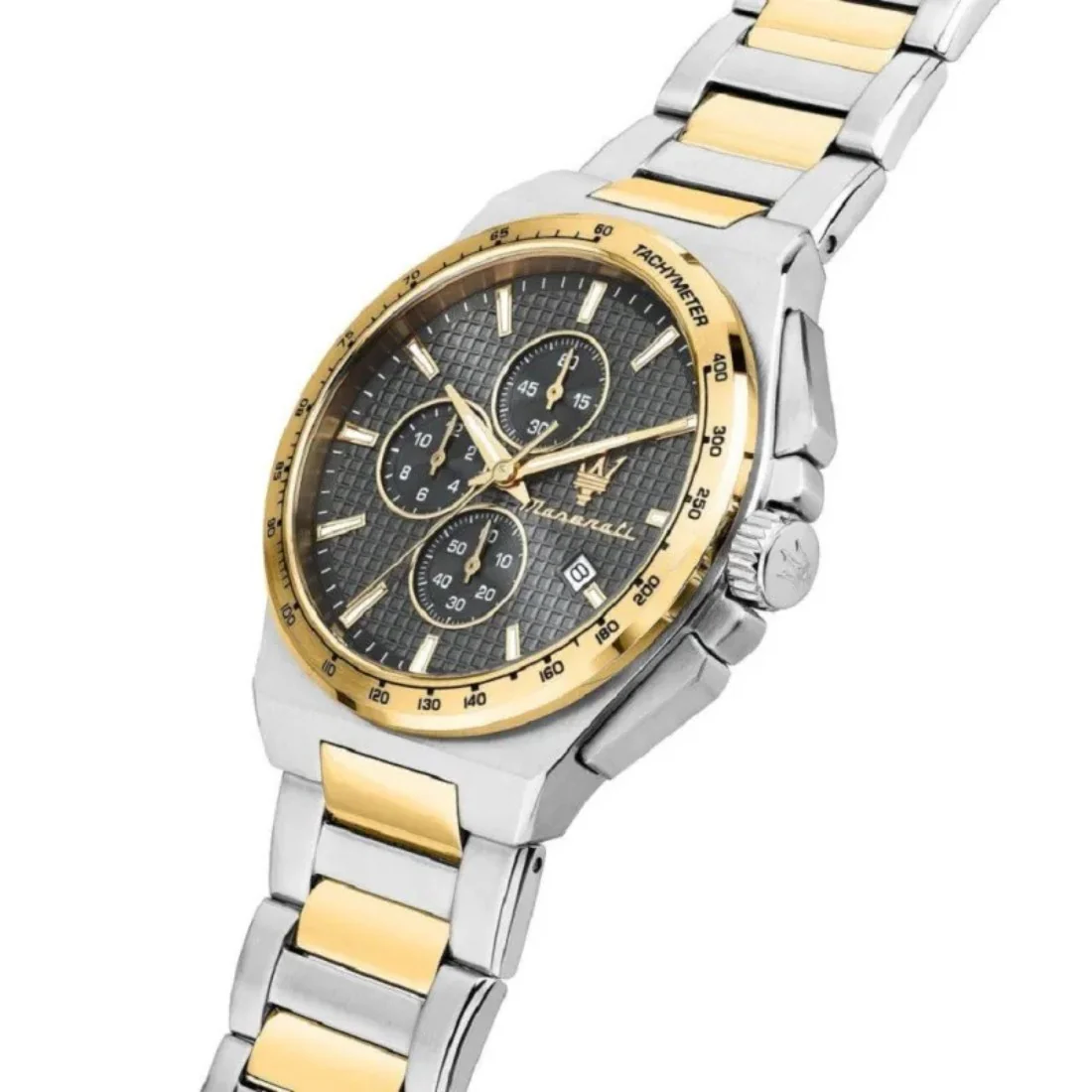 Orologio Maserati Velocit�� Slim bicolore dorato R8873653002