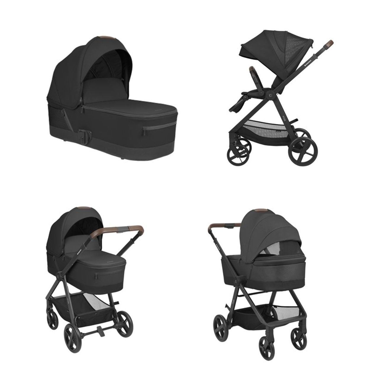 Kombi-Kinderwagen Kombikinderwagen Mia 3 in 1