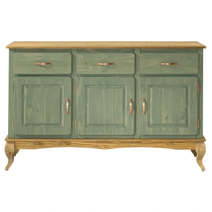 Wood Buffet Sideboard Green