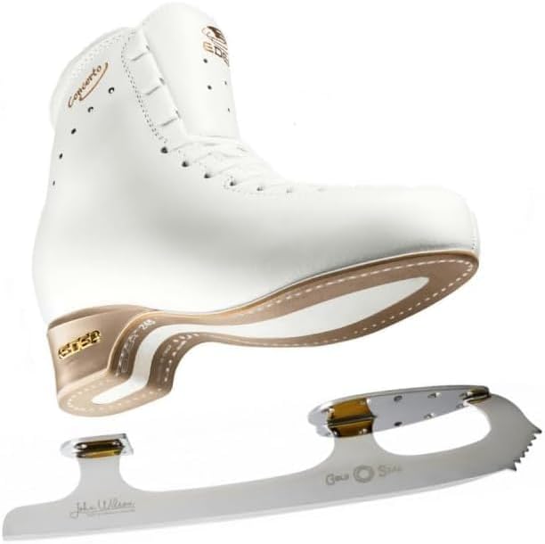 L'Estel Skates - Schlittschuhe mit Edea Concerto+Wilson Gold Seal oder MK Phantom - Eislaufen