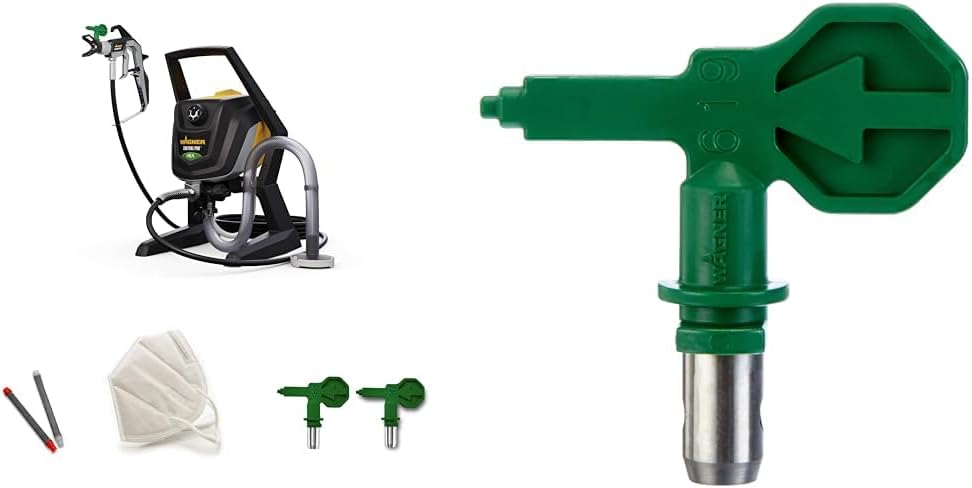 WAGNER Airless Farbsprühsystem Control Pro 350 M für Wandfarben, Latexfarben, Lacke & Lasuren, 15 m²-2 min, Druckregulierung, 110 bar, Schlauch 15 m