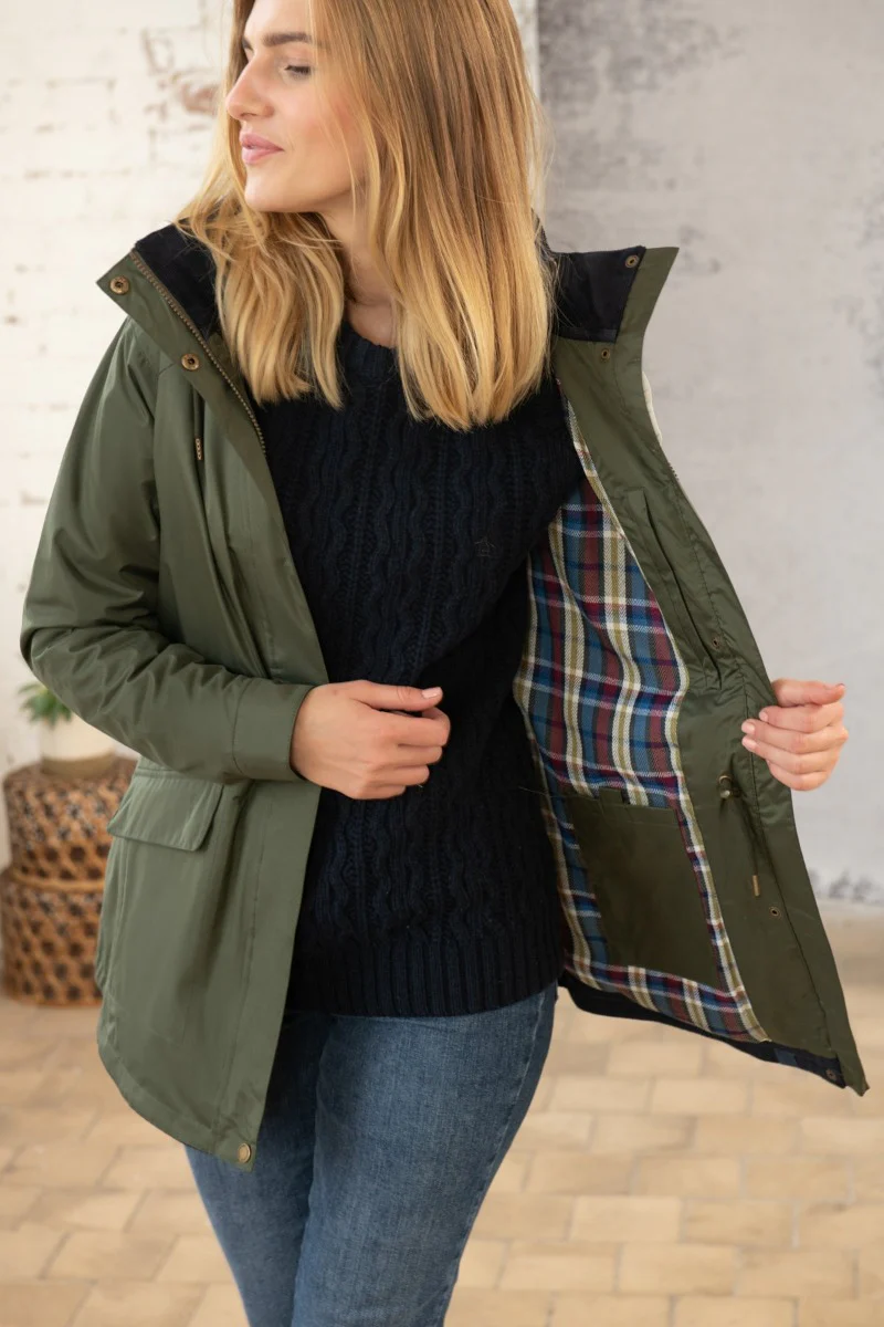 Lighthouse Kendal Waterproof Jacket , Forest Green