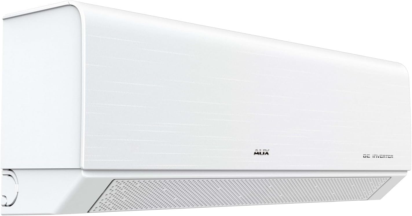 A++ AUX Klimaanlage Set Multi Split 18000 BTU (5,3kW) – Außengerät + 2x 9000 BTU Wandgerät mit WLAN – R32 Kältemittel – Mattweiß – leise Klimaanlage für 2 Räume – anschlussfertig