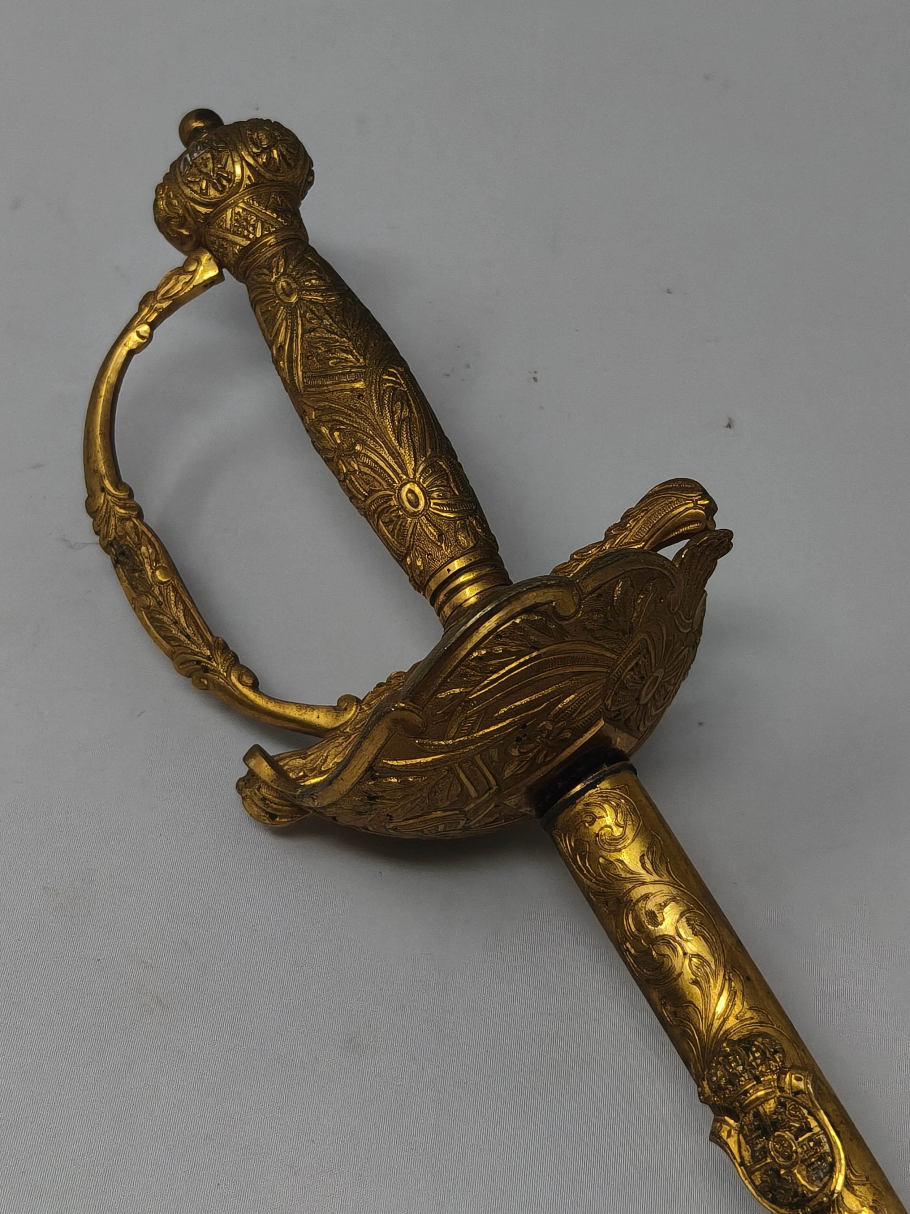 Spanish diplomatic dress sword