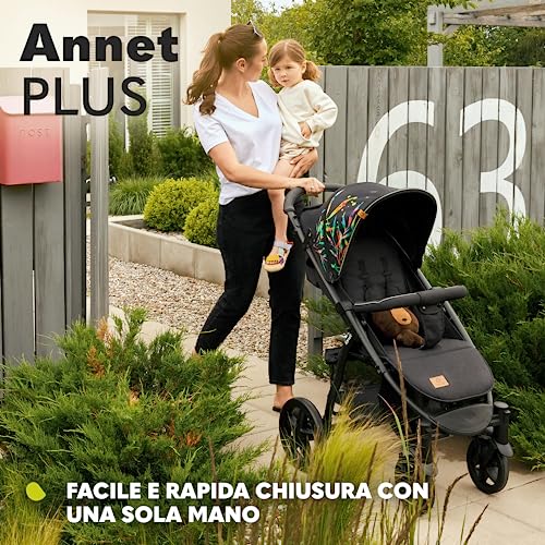 Lionelo Annet Passeggino pieghevole funzione