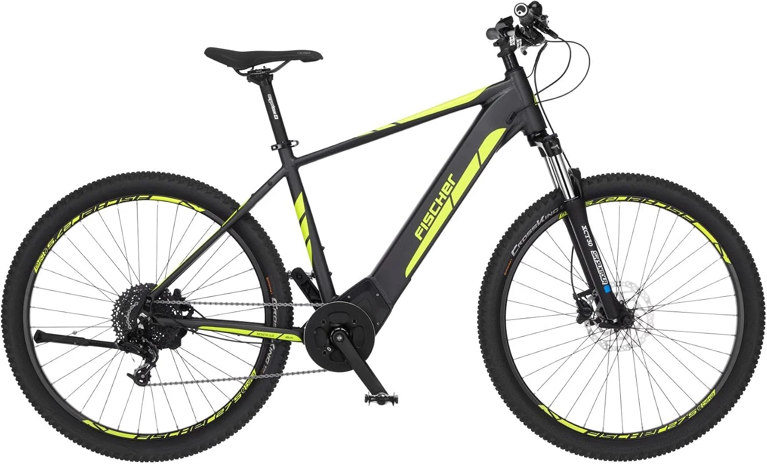 Fischer E-Bike, Schwarz, Klapprad Agilo 2.0 Elektrofahrrad für Damen und Herren