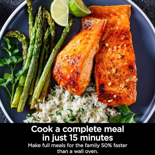Ninja Combi All in One Multicooker, Oven, & Air Fryer, Complete Meals in 15 Mins, 14 in 1 Functions, Combi Cooker   Air Fry, Bake, Roast, Slow Cook and More, 3 Accessories, Stainless Steel, SFP701 : Home & Kitchen
