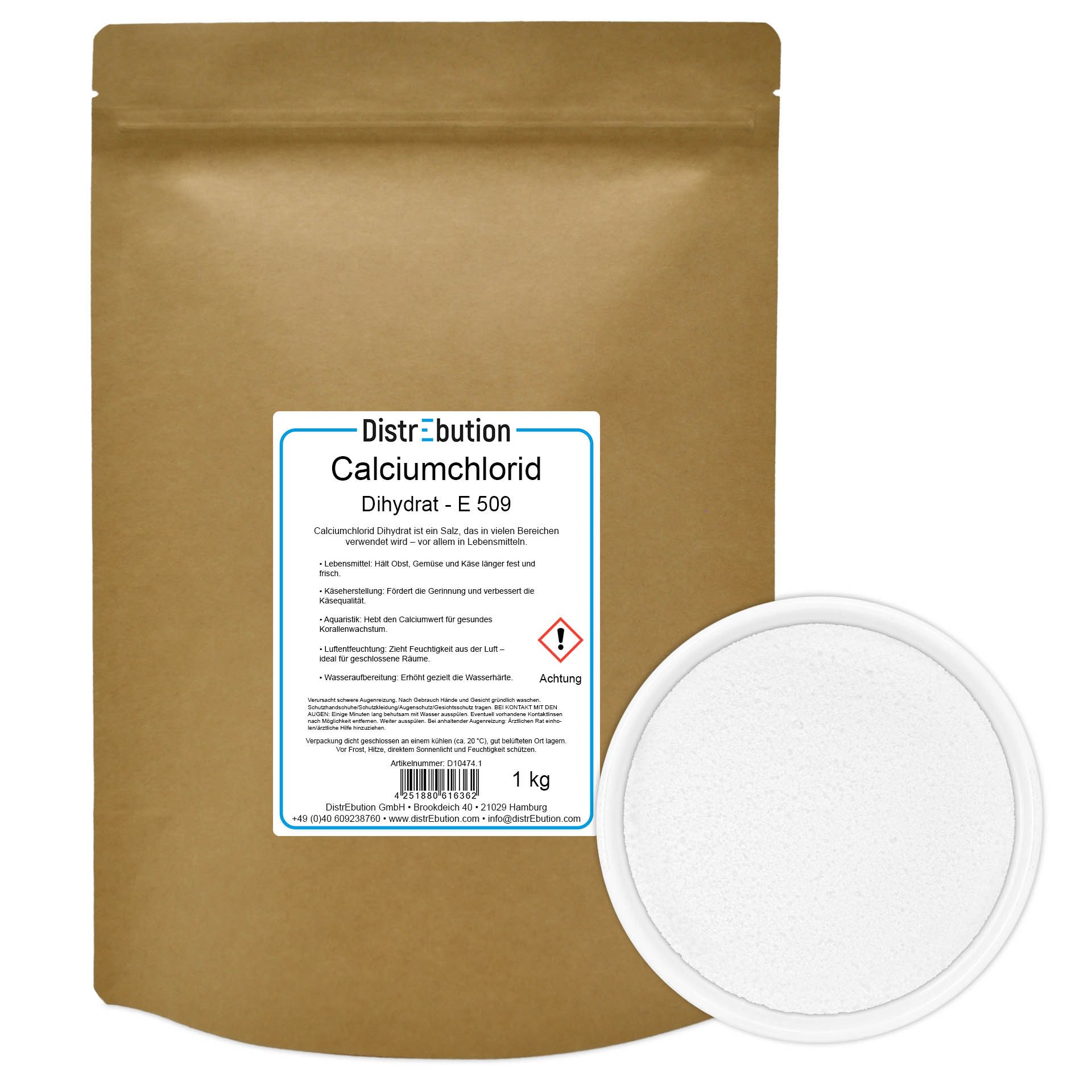Granulat-Luftentfeuchter Calciumchlorid Dihydrat E509 1-25kg, Lebensmittel, Kosmetik & Technik