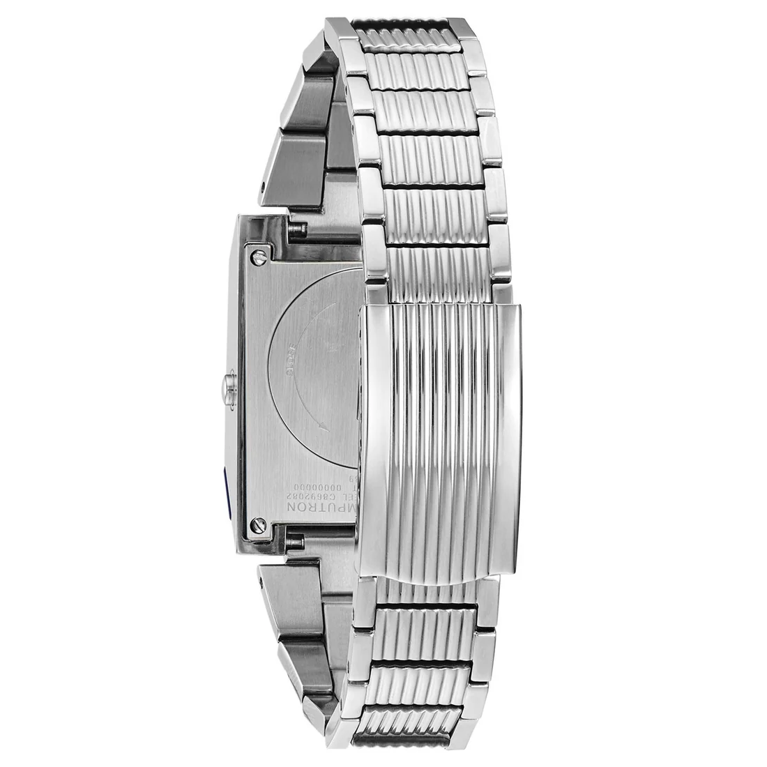 Orologio Bulova Computron 96C139 acciaio display blu