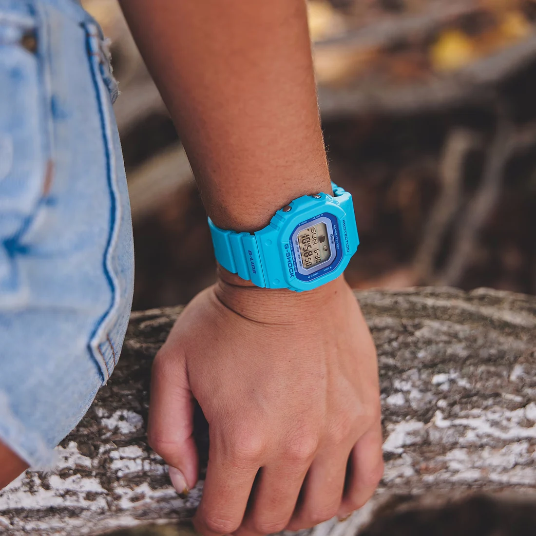 Orologio G-Shock G-Lide GLX-S5610-2ER azzurro ideale per il surf