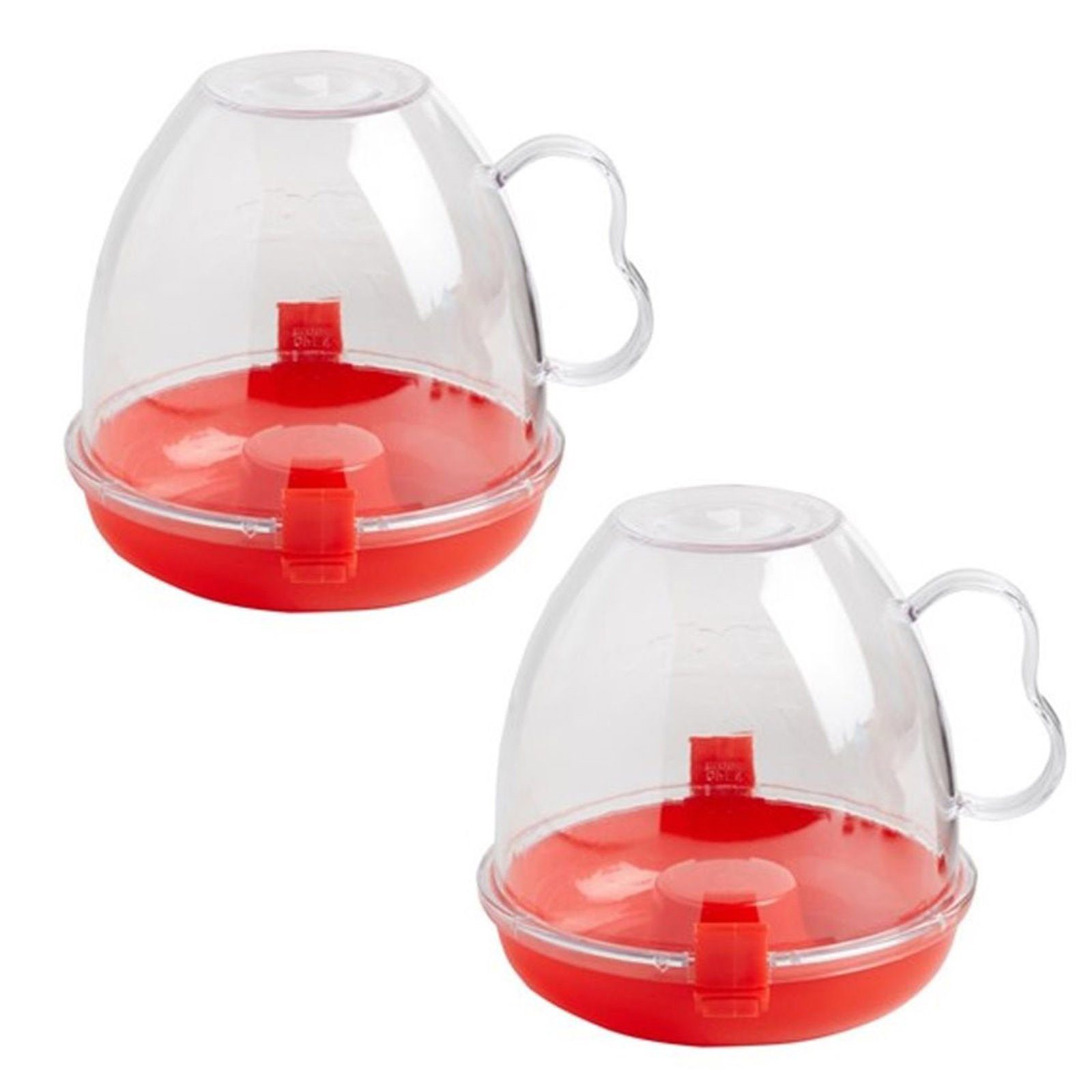 Popcornmaschine 2er Set Mikrowellen Popcornmaker Popcornbereiter Popcorn Maker