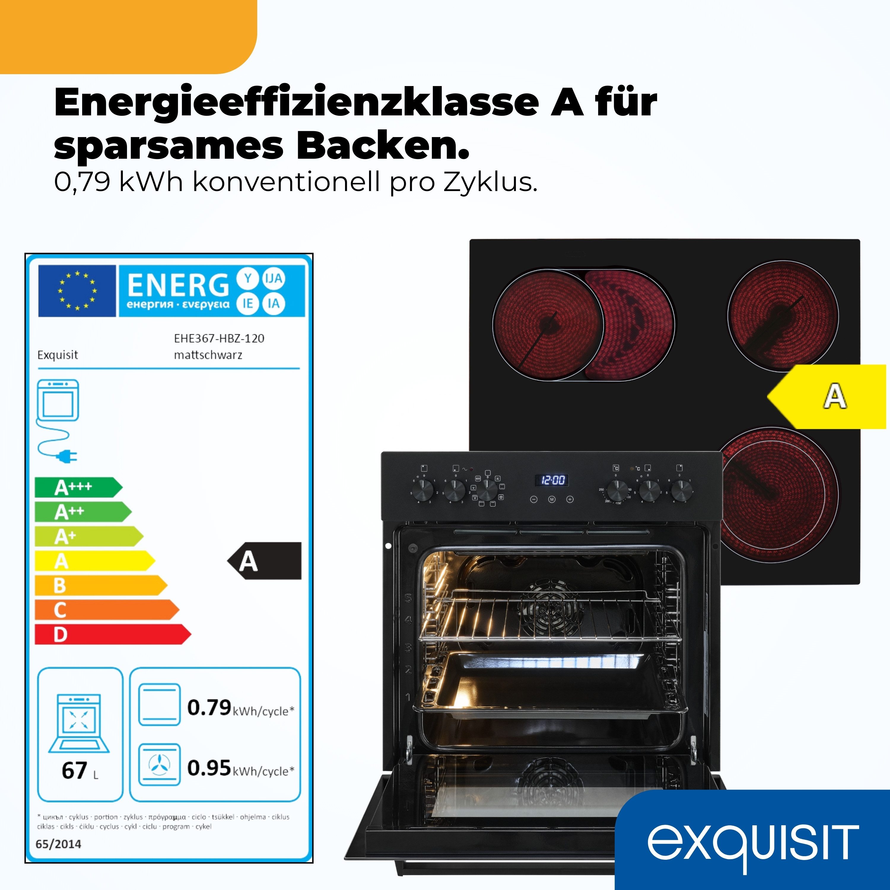 Backofen-Set EHE367-HBZ-120