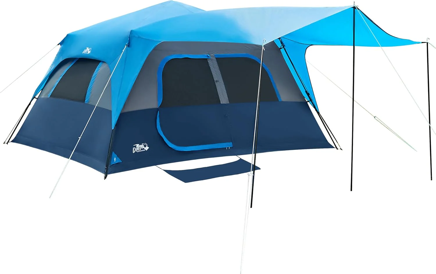 8 Person Instant Cabin Tent Easy 60 Second Setup Family Tents for Camping