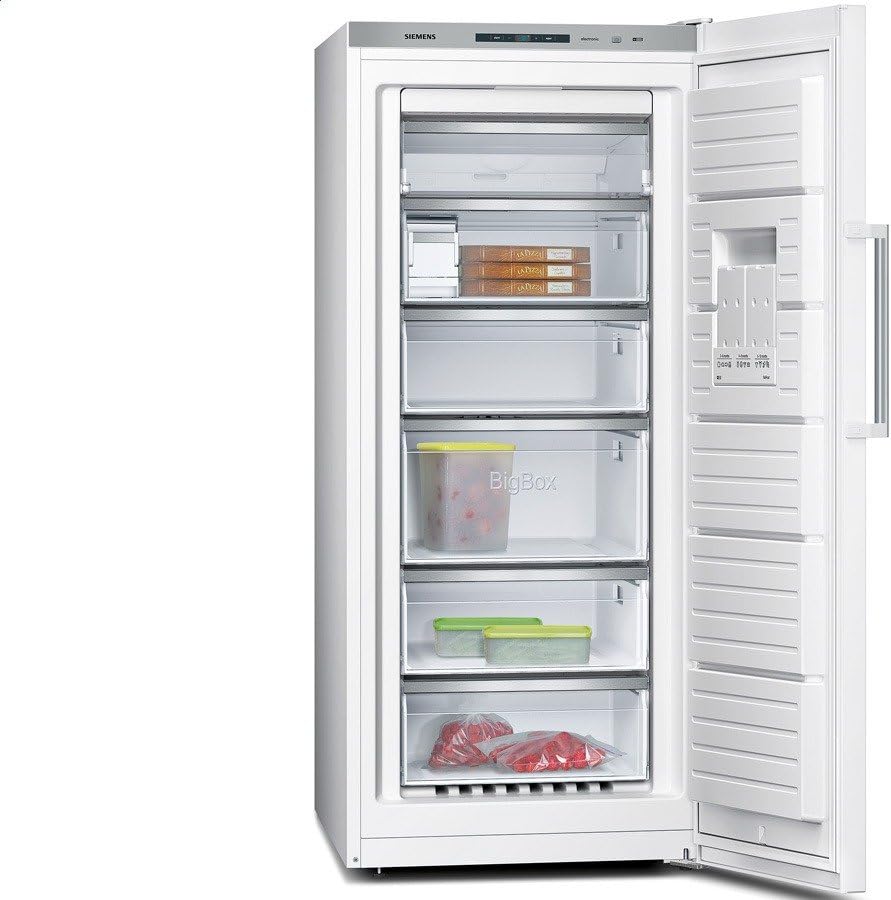 Siemens GS51NAW40 Congelatore A+++ / Congelatore: 286 L/Bianco/NoFrost/MultiAirflow System/ecoPlus