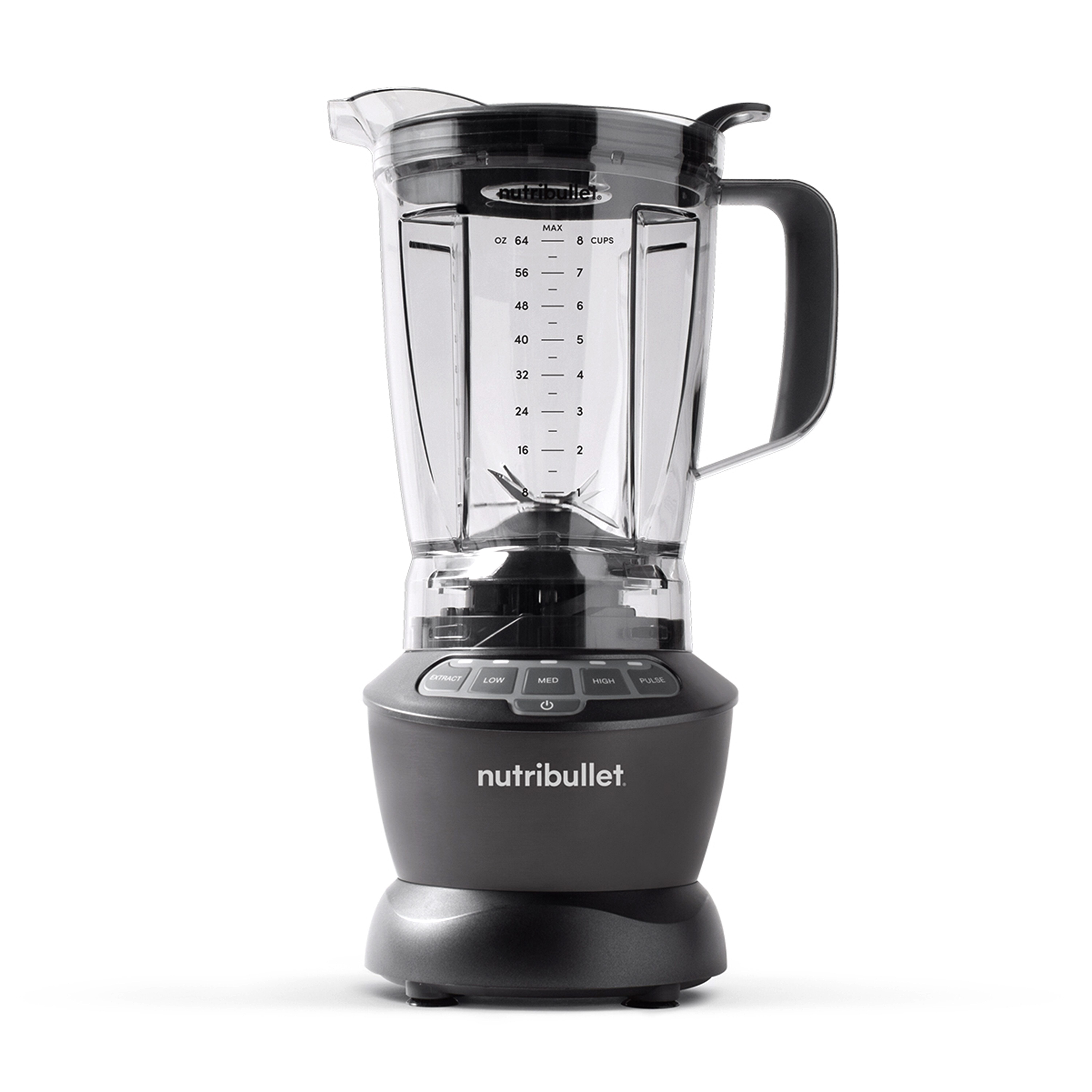 Standmixer Full Size Blender Combo NBF500DG, 1200 Watt, Dunkelgrau