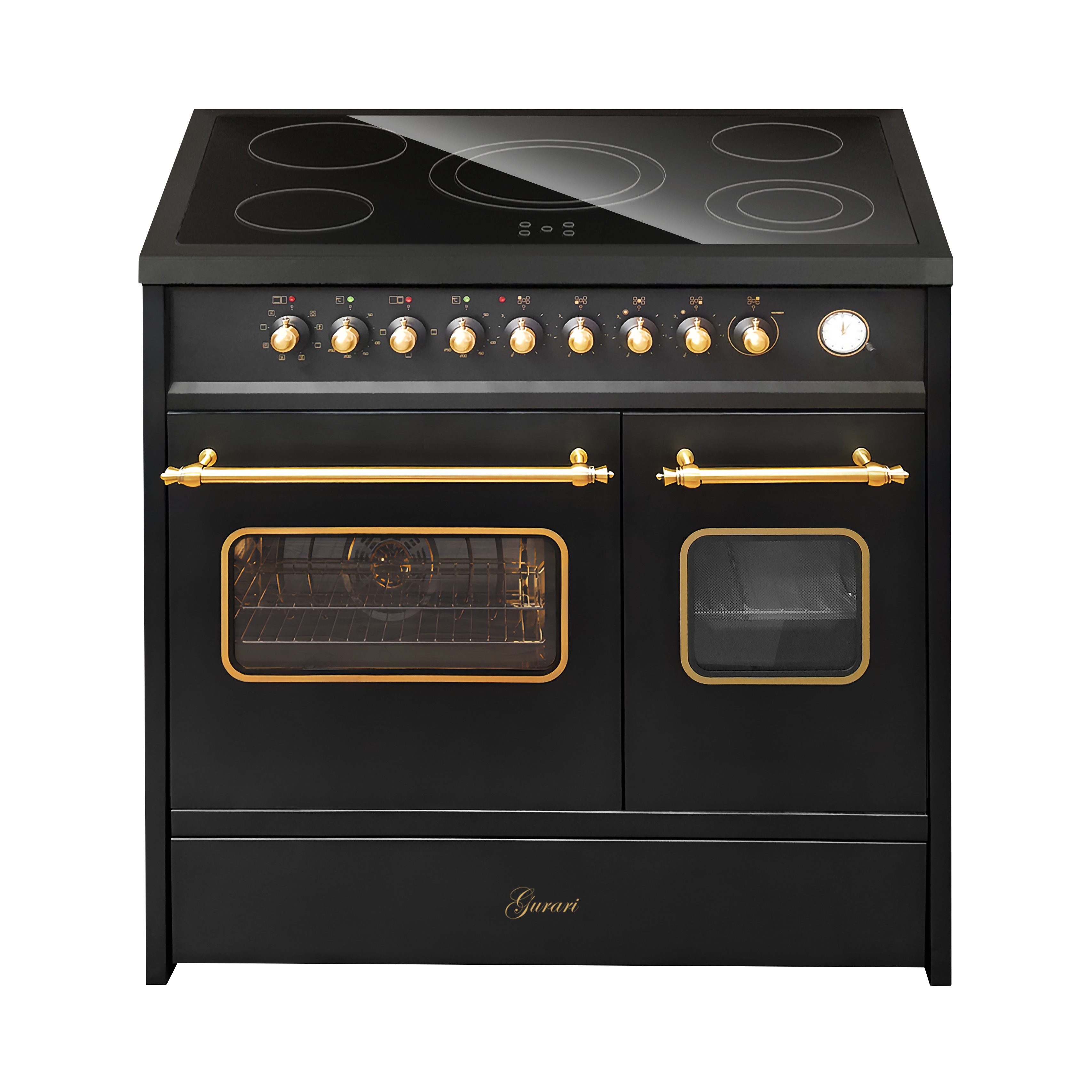 Elektro-Standherd GCH E 912 DF BL r+Grillplatte