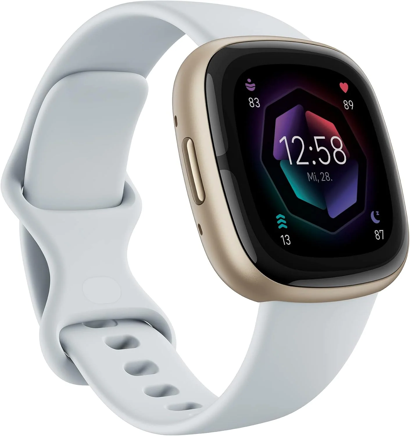 Google Fitbit Sense 2, Fitnessuhr mit integriertem GPS und Telefonfunktion, Fitness-Tracking mit Stressmanagement, kompatibel mit Android/iOS