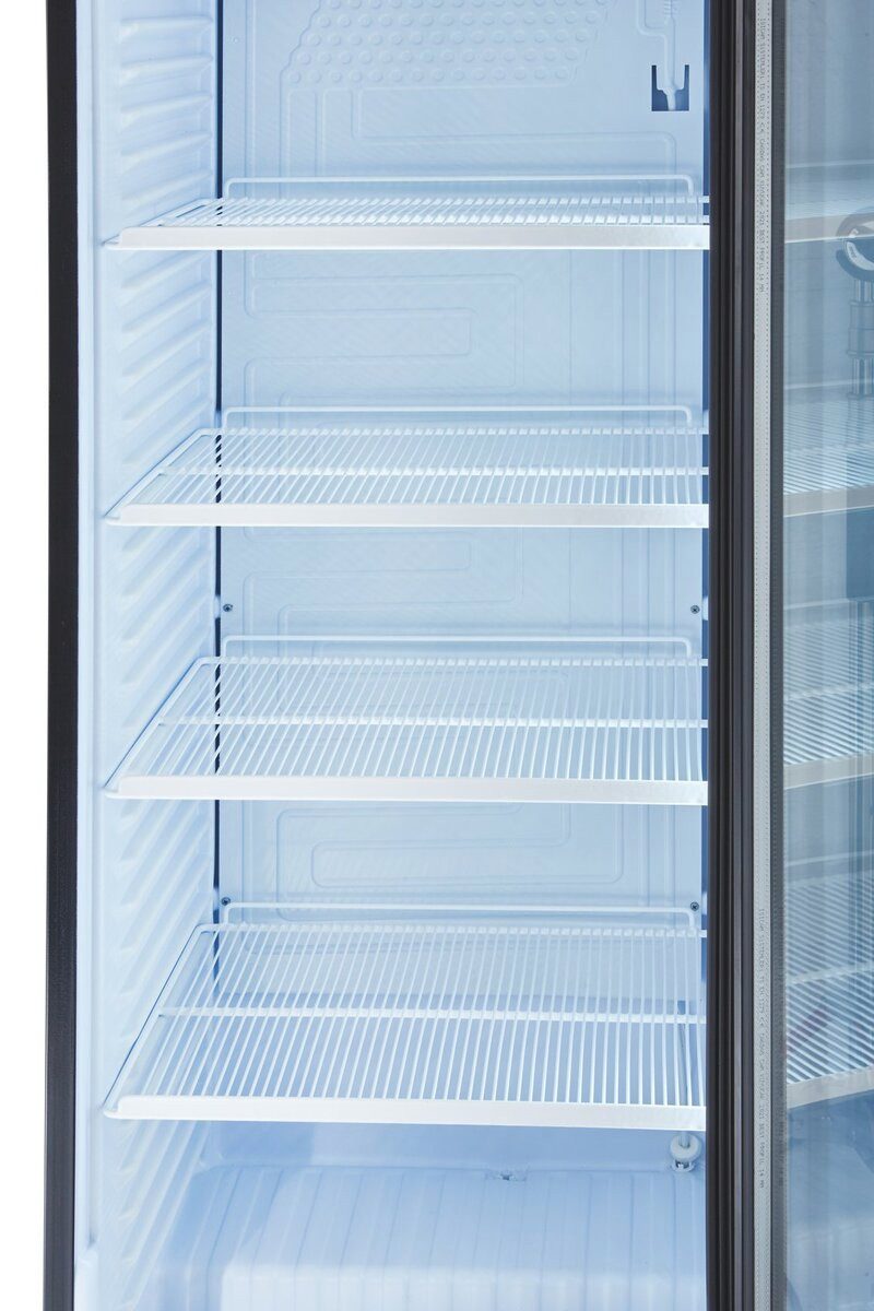 Getränkekühlschrank Getränkekühlschrank 382, Glastür, LED