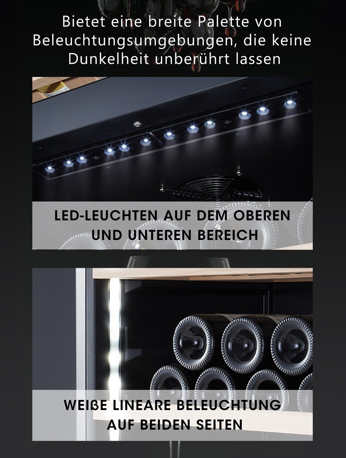 Weinkühlschrank KRC-266BFG Nouvelle version
