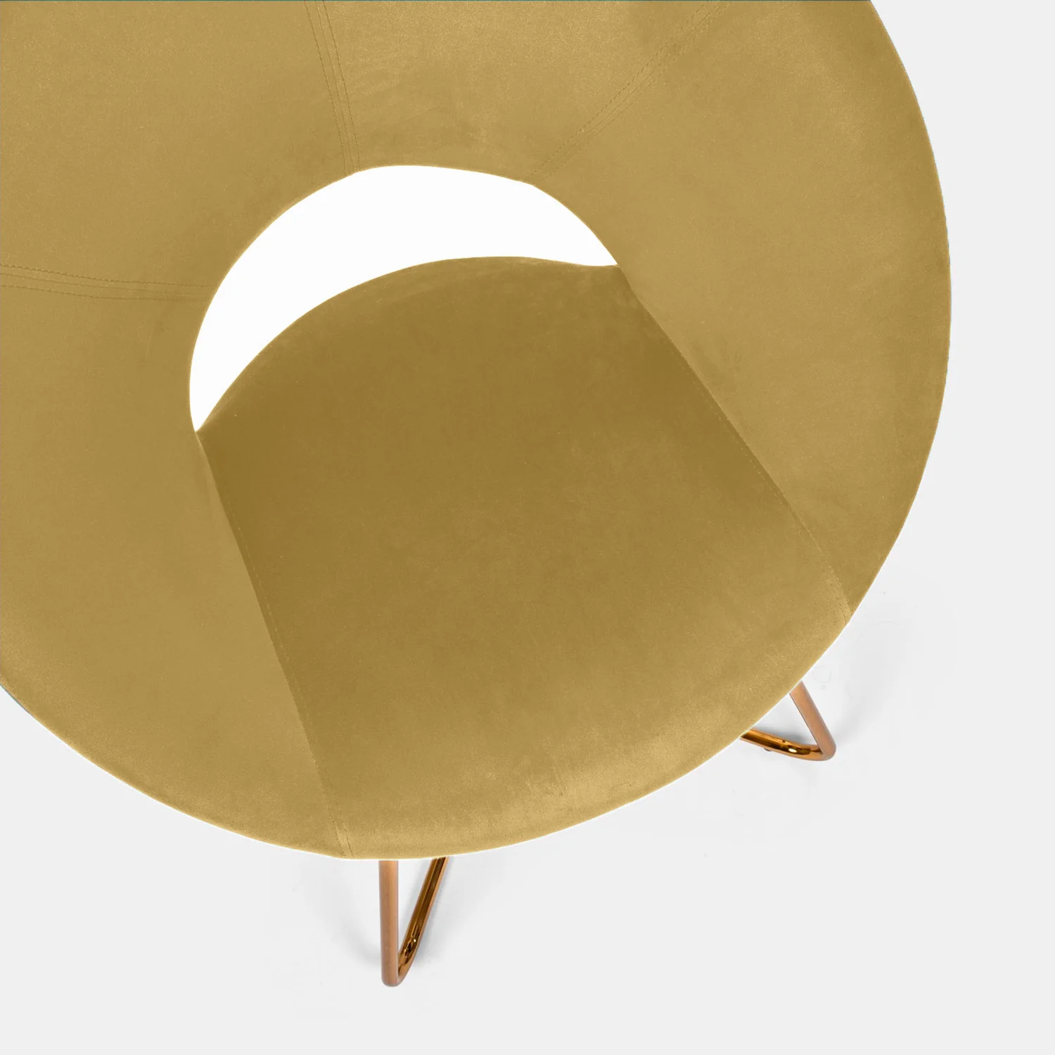Poltroncina London Sabbia Velvet