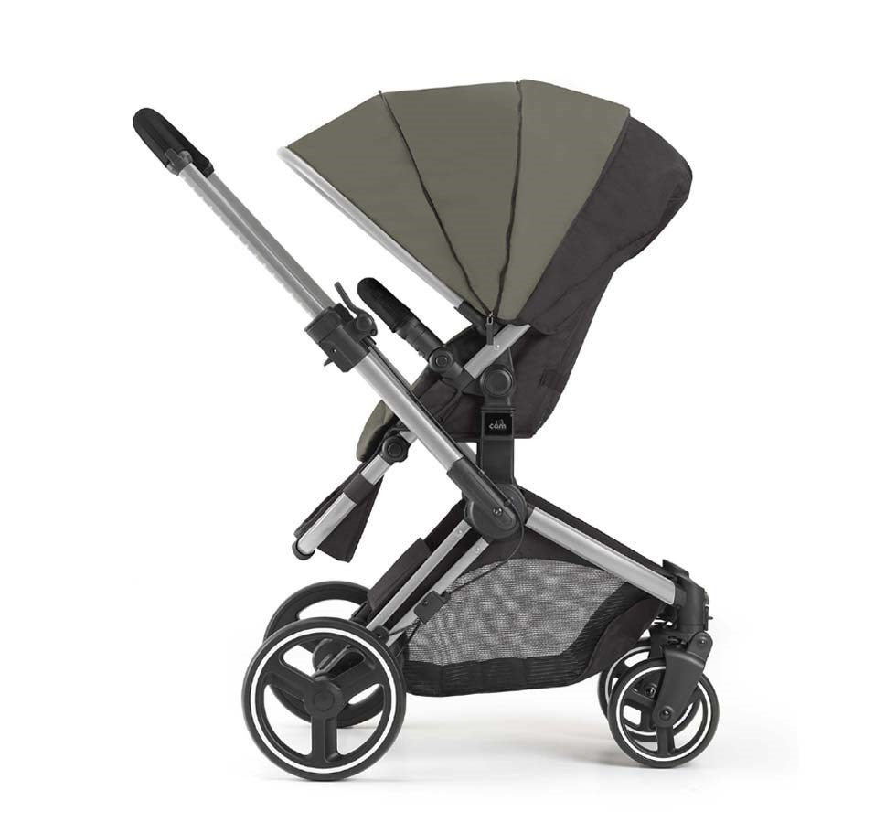 Kombi-Kinderwagen CAM Next Evo 3-in-1 inkl. Auto-Babyschale und faltbare Wanne