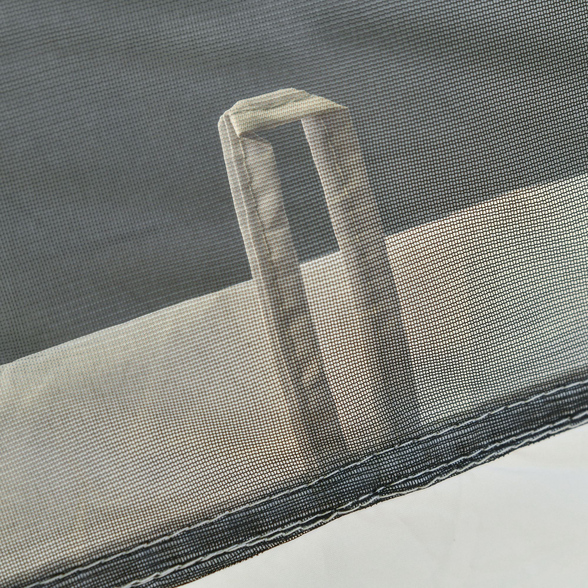 bivvy tent is aluminium glasvezel 195cm x 240cm x 240cm