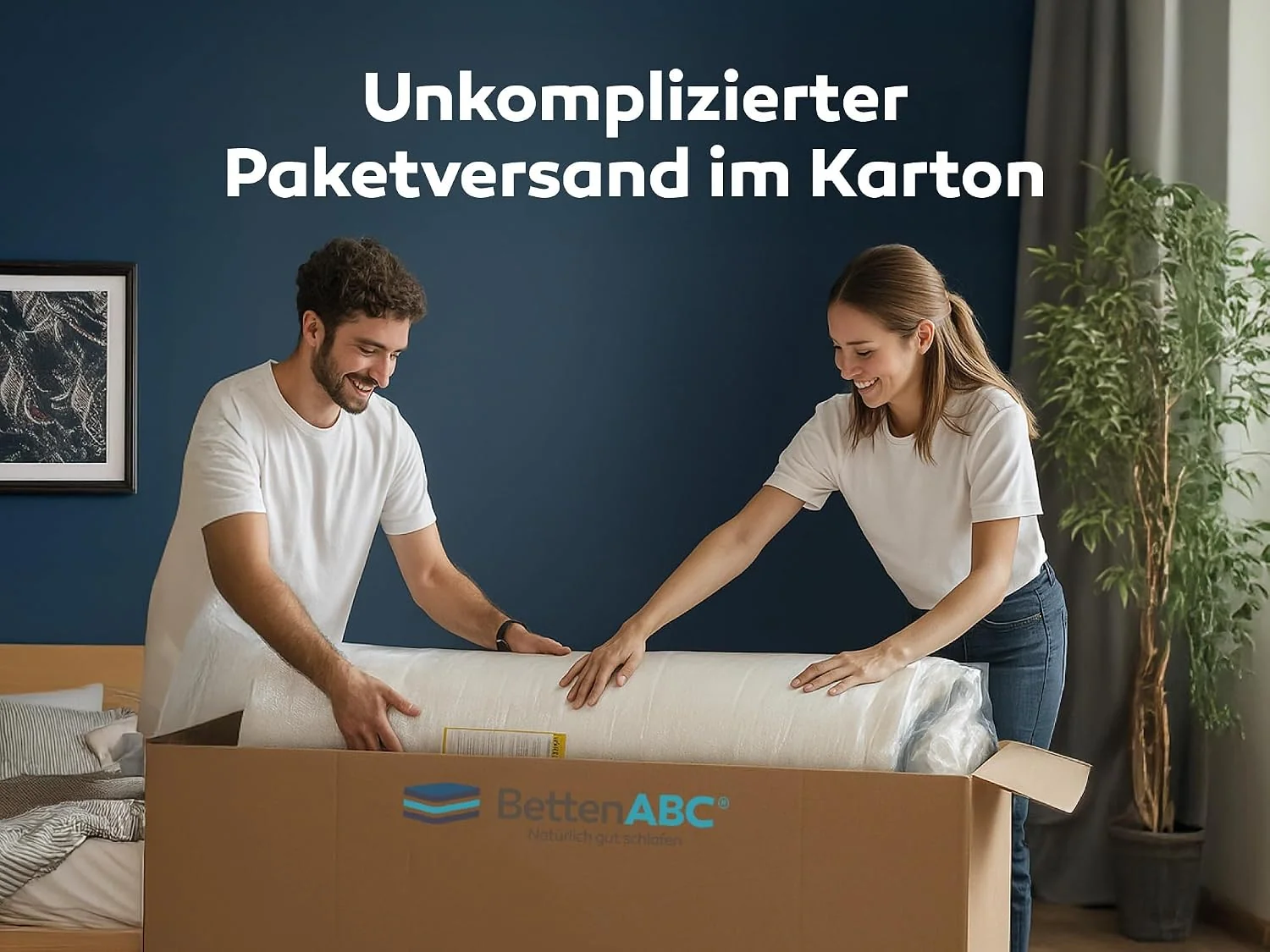 BettenABC Kinder- und Jugendmatratze aus Kaltschaum mit abnehmbarem Bezug